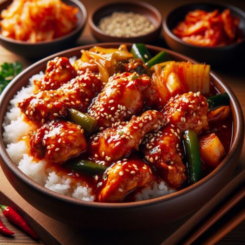 You are currently viewing Joonas Park’s favourite dish spicy Korean Chikin!