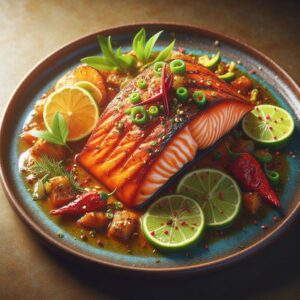 Read more about the article Fijian Tandoori Salmon dish inspired by Shiozake